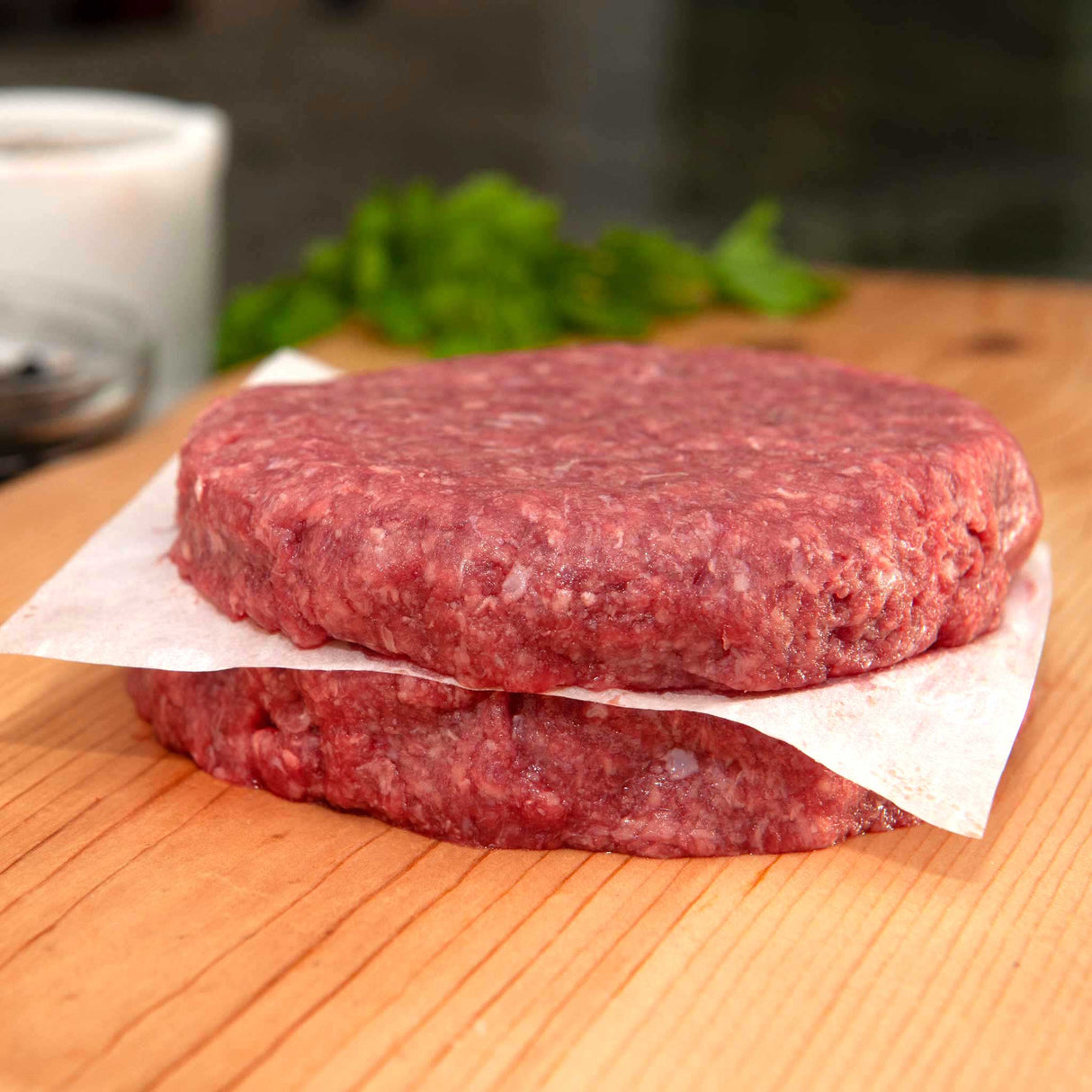 grass fed burger patties
