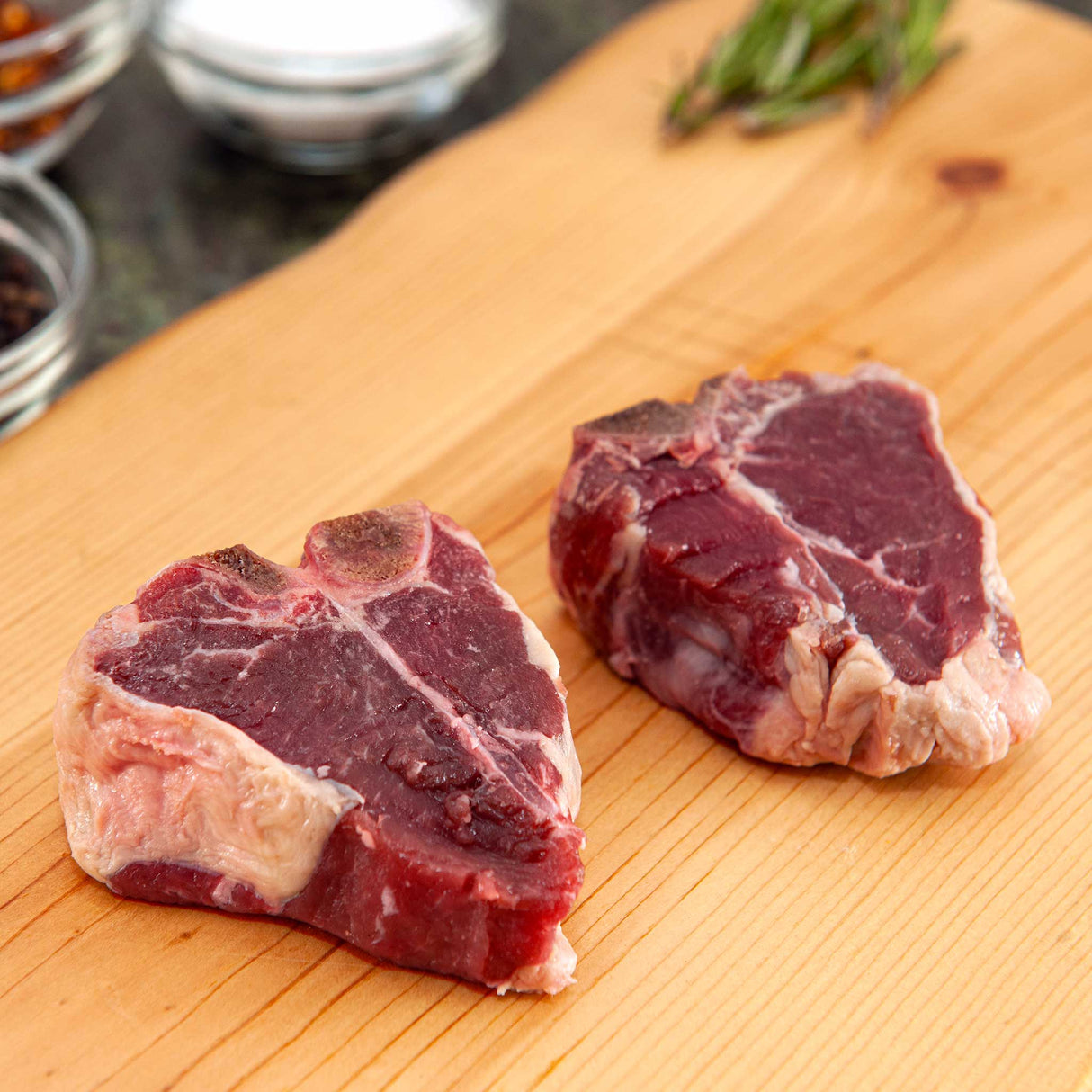 pasture raised lamb loin chops