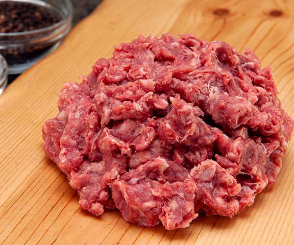 ground lamb meat