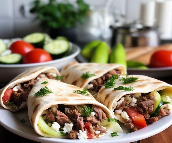 lamb pita wrap recipe