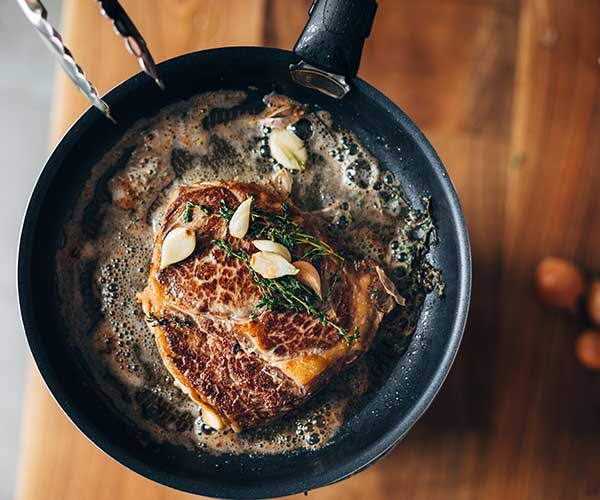 how to pan fry a steak