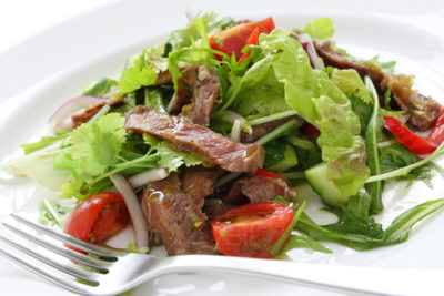 Grass-Fed Fajita Steak Salad