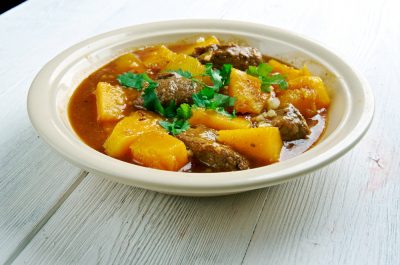 Slow-Cooker Grass-Fed Beef and Butternut Squash Soup
