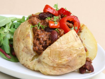Taco Stuffed Baked Potato