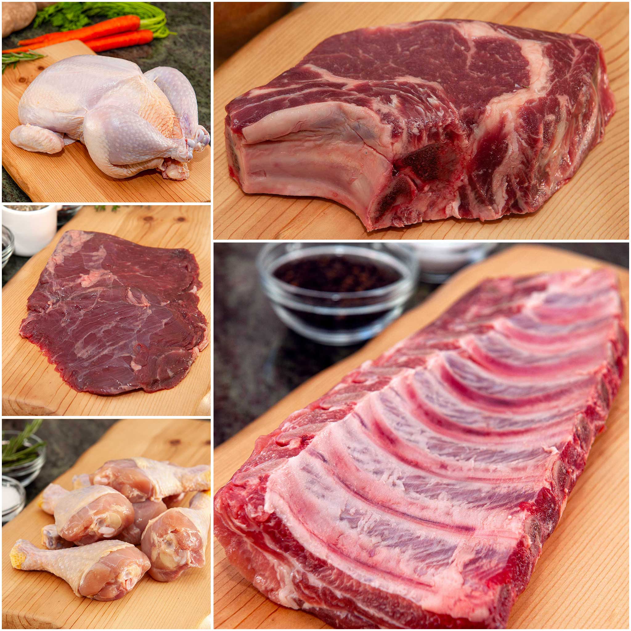 Pork & Beef Gift Box Meat Gift Packages Acabonac Farms