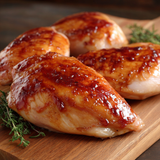 sweet bourbon marinated chicken breast