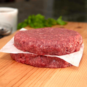 grass fed burger patties