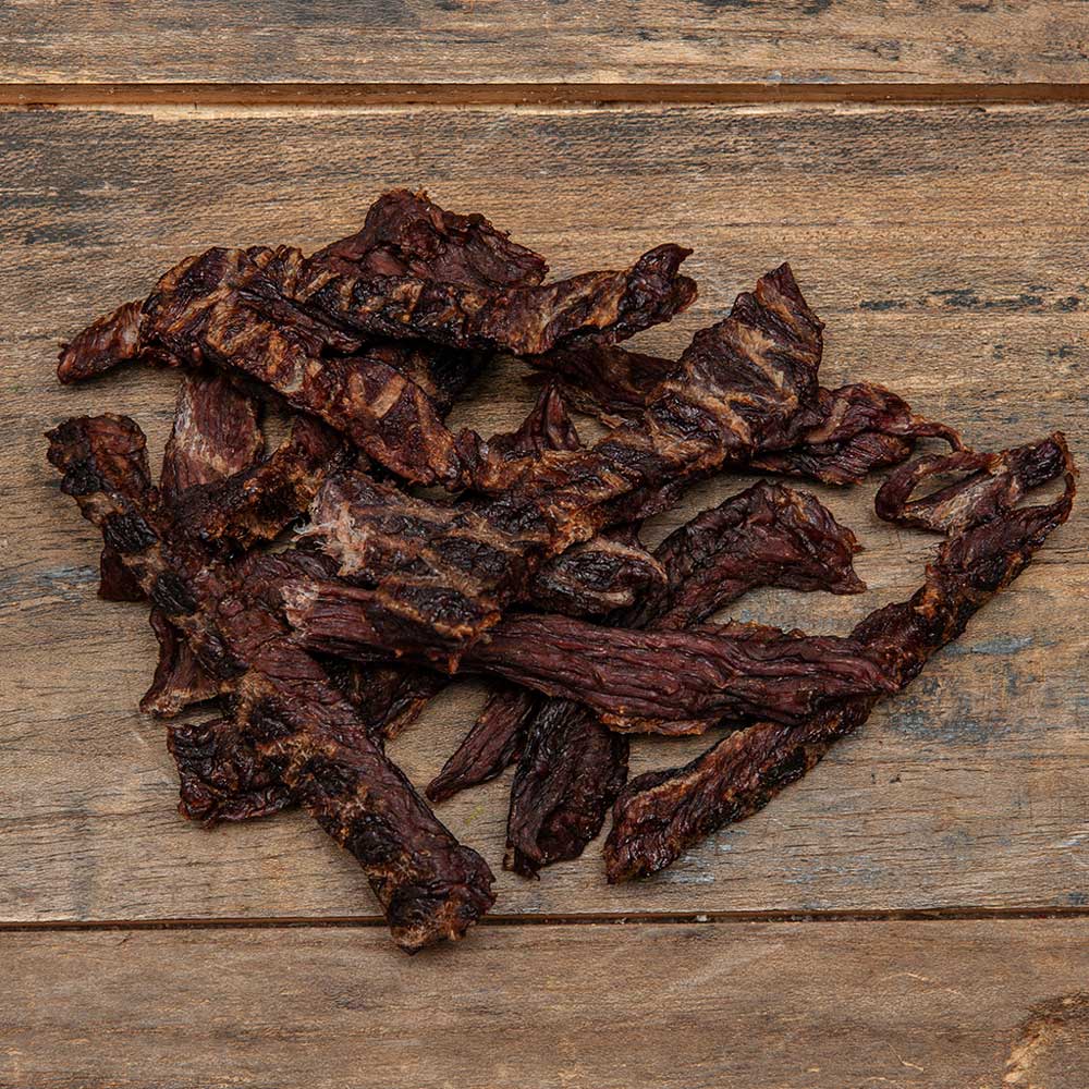 Grass Fed Single Ingredient Beef Jerky For Dogs