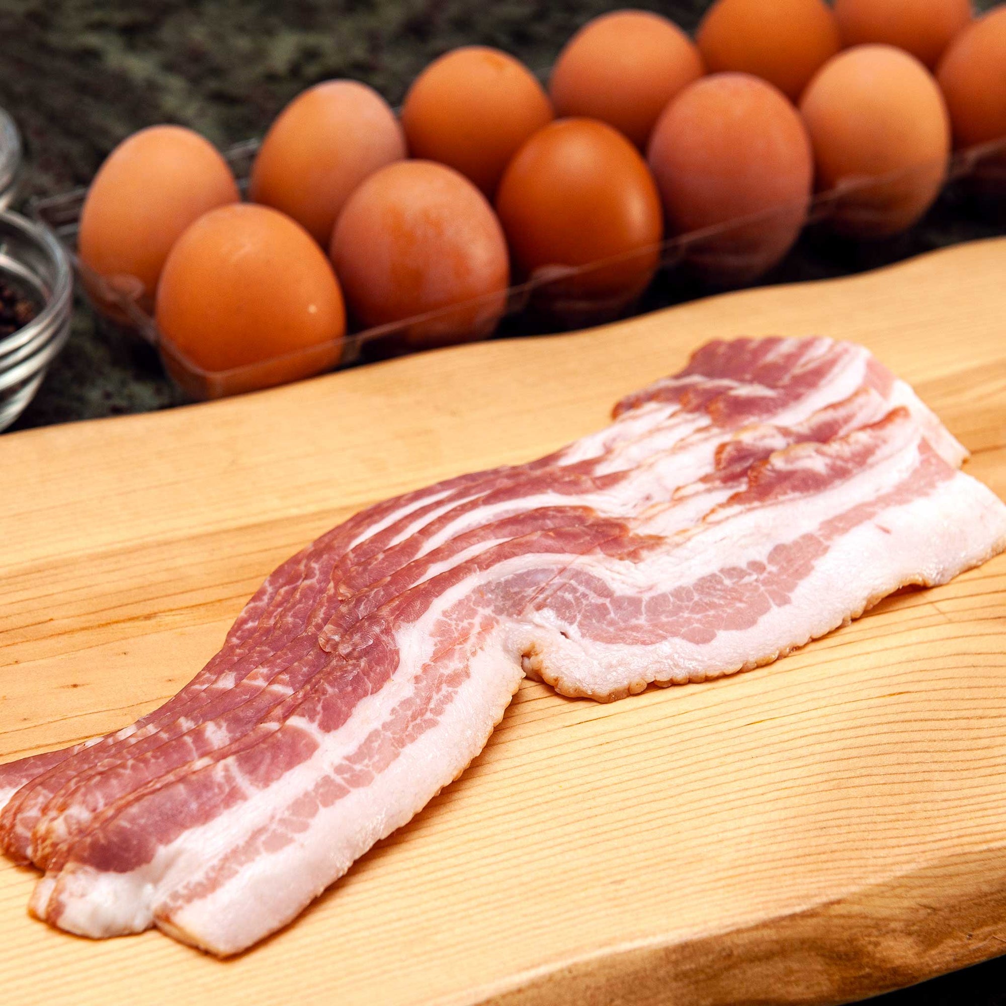 Pastured Uncured Pork Bacon
