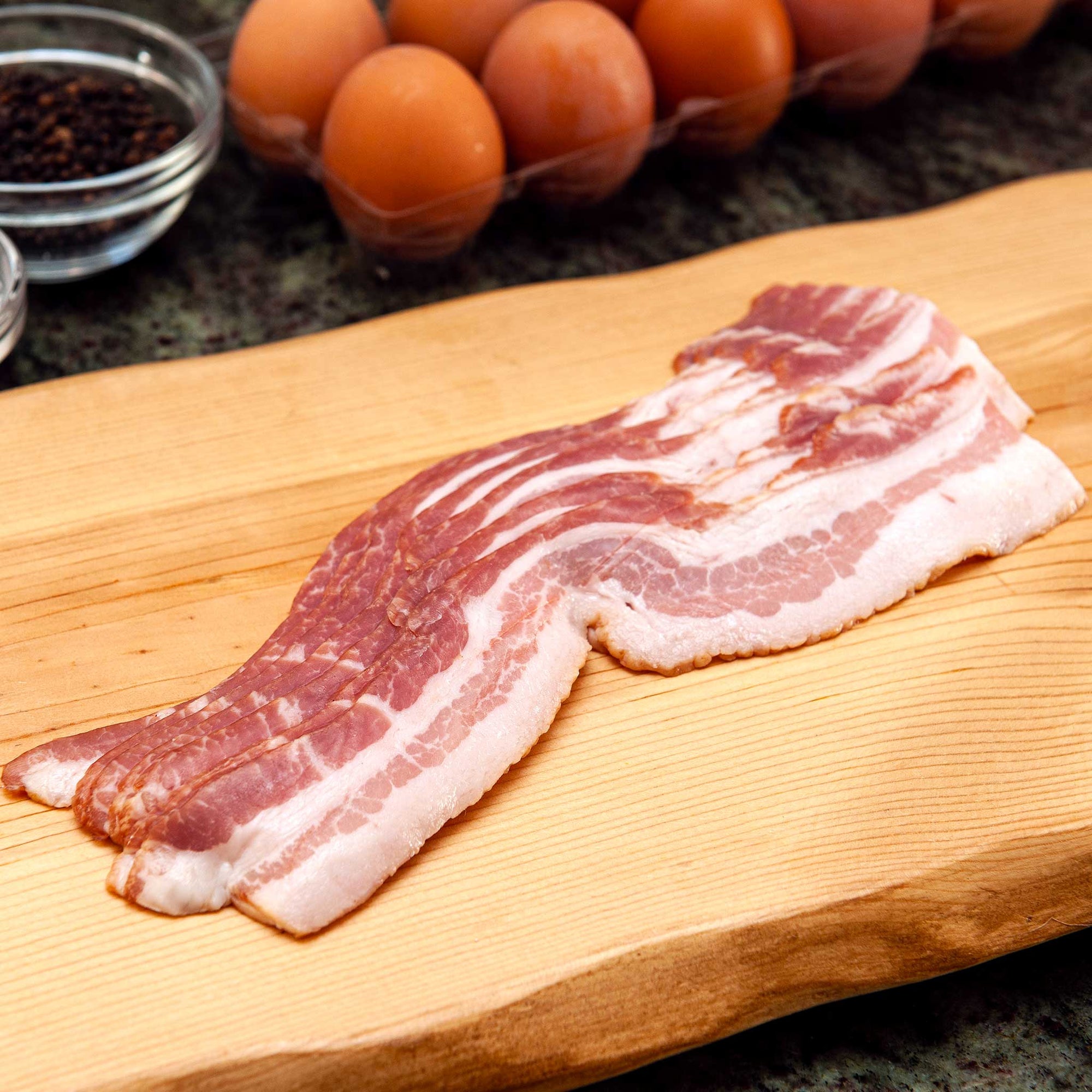 pasture raised bacon