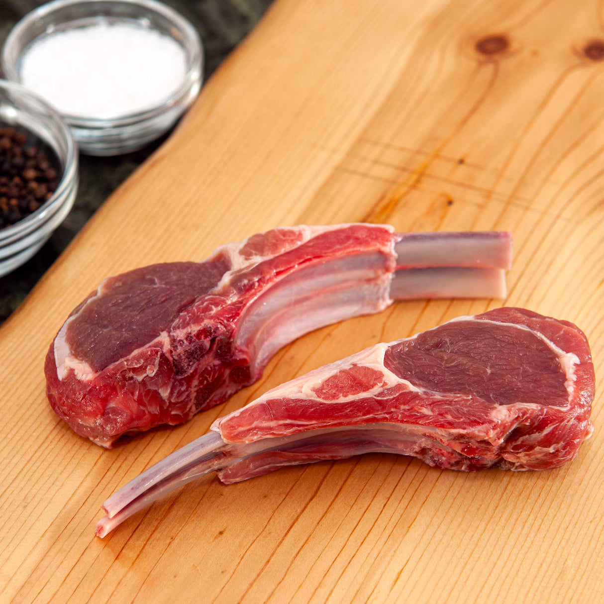 pasture raised lamb rib chops